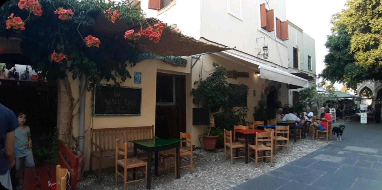 The Walk Inn Apartments Rhodes City Bagian luar foto