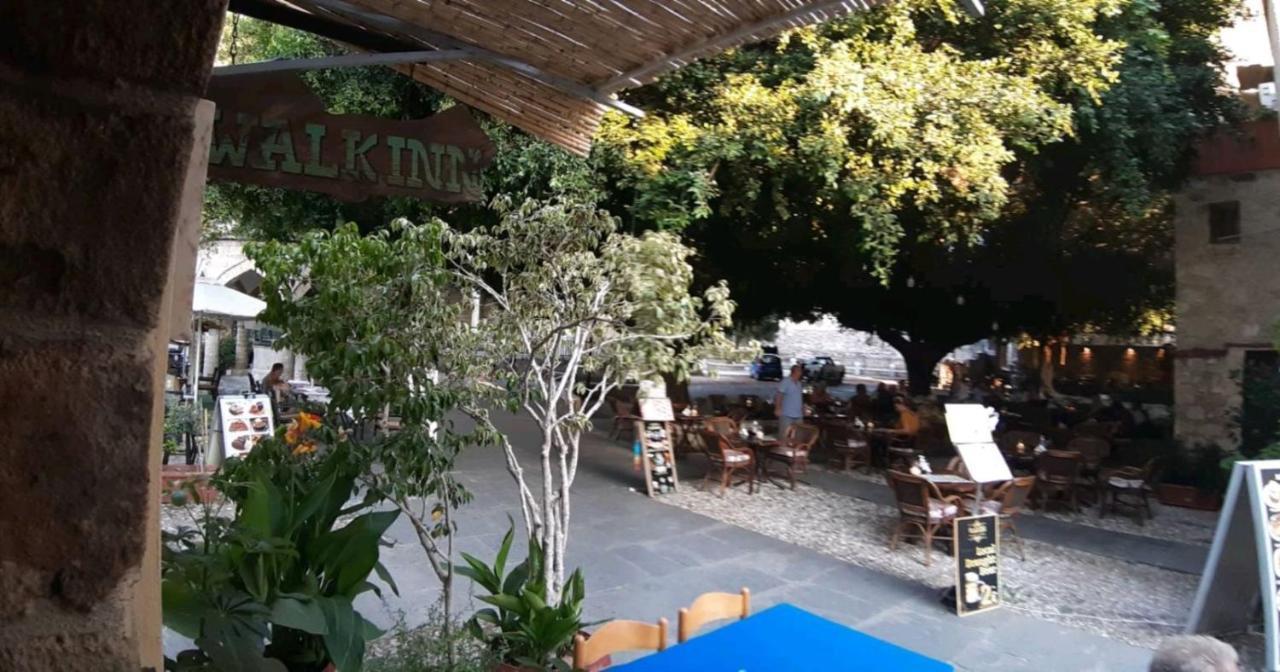 The Walk Inn Apartments Rhodes City Bagian luar foto